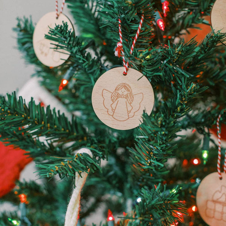 Jesse Tree Ornaments + Cards Set