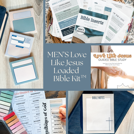 Men's Love Like Jesus Loaded Bible Kit™️