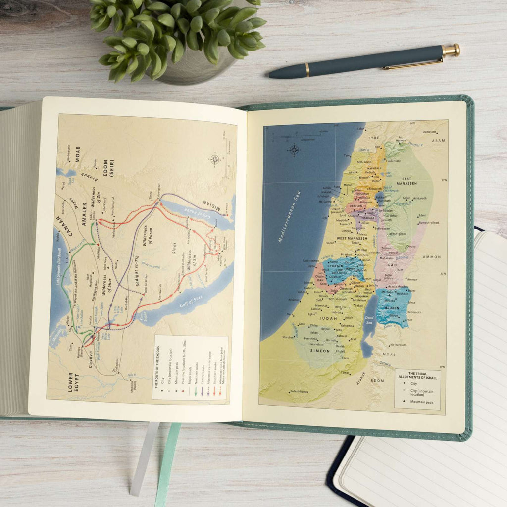 NASB Notetaking Bible, Large Print, Teal