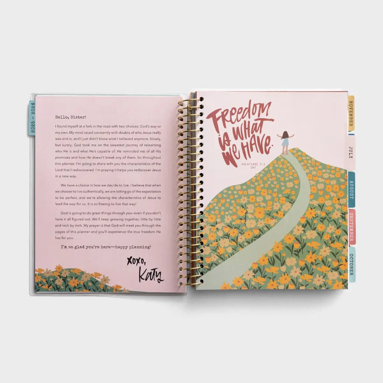 His Glory Fills the World - 2025-2026 18-Month Planner