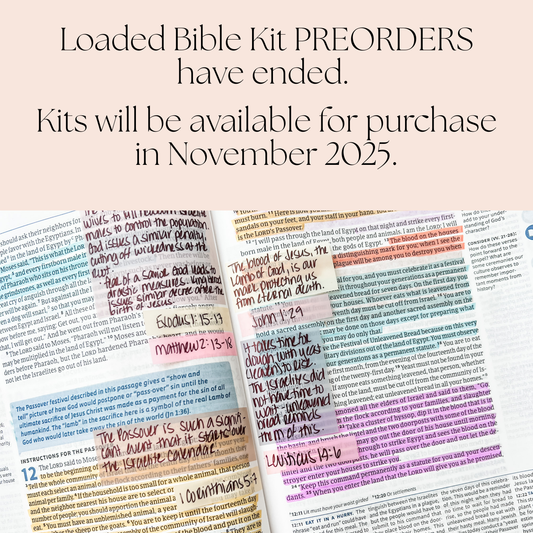 DIY Boho Loaded Bible Kit PREORDER